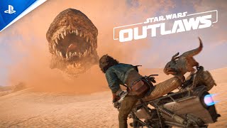 PlayStation Star Wars Outlaws - Tráiler de historia oficial  anuncio