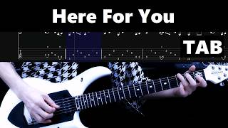 Firehouse - Here For You / guitar cover tab tutorial