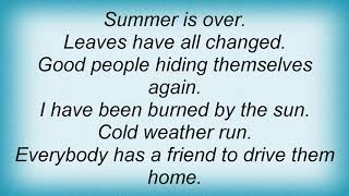 Seven Mary Three - Summer Is Over Lyrics