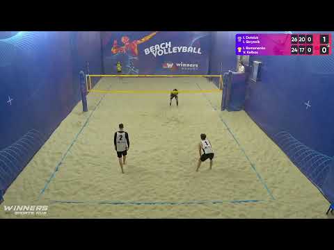 08:45 I. Datsiuk / I. Skrynnik - I. Romanenko / V. Kelbas 01.01.2023 | Winners Beach Volleyball