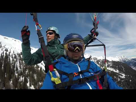 Paragliding from Kapall to St. Anton