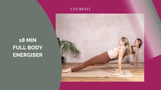 18 Min Full Body Energiser with Small Ball & Ankle Weights (optional)