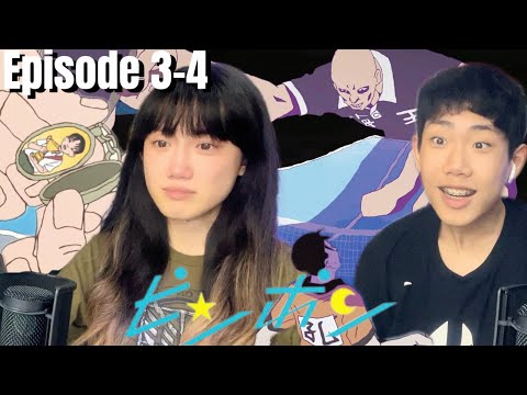 Kong VS TITAN ✈️ Siblings React to Ping Pong the Animation for the First Time Episode 3-4 | 乒乓