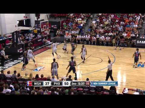 Alex Len 17 points rebounds 8 vs Wizards 2015.07.11