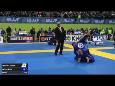 Paulo Roberto (RGA) - Sebastien Garnier (Gracie Barra) (IBJJF EUROPEANS 2017)