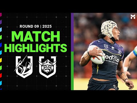 NRL Highlights | NRL Match Highlights 2025 | Storm v Raiders | Round 9