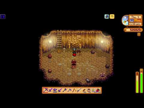 Mining Rocks inside Skull Caverns treasure rooms has a high chance of revealing a hole to fall in