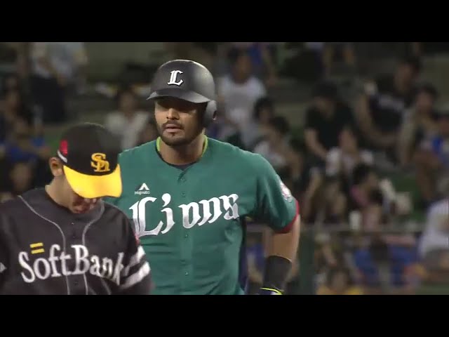 【3回裏】ライオンズ・メヒアが先発・ポーリーノを援護する同点タイムリー!! 2016/8/3 L-H