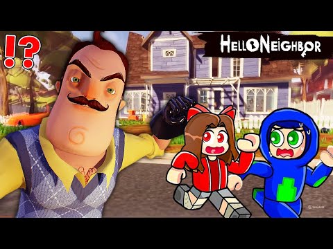Ayush & Ekta Played HELLO NEIGHBOR in Roblox 😱