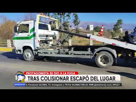 CONDUCTORA PROVOCA TRIPLE COLISIÓN EN EL PUENTE BOLÍVAR