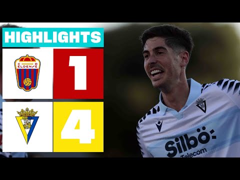 CD ELDENSE 1 - 4 CÁDIZ CF I HIGHLIGHTS LALIGA HYPERMOTION