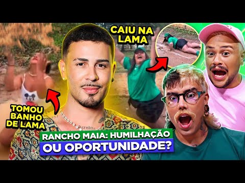 PESSOAS “SE HUMILHANDO” PRA ENTRAR NO RANCHO DO MAIA | Diva Depressão