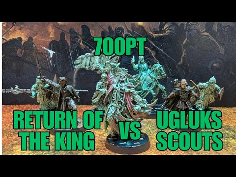Rückkehr des Königs vs. Ugluk's Scouts 700pt MESBG-Kampfbericht