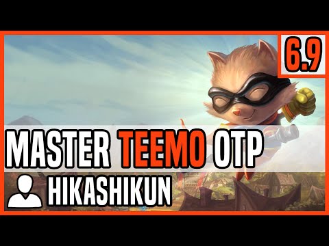 Patch 6.9 Teemo Top OTP - Matchup: Maokai - Ranked Master NA