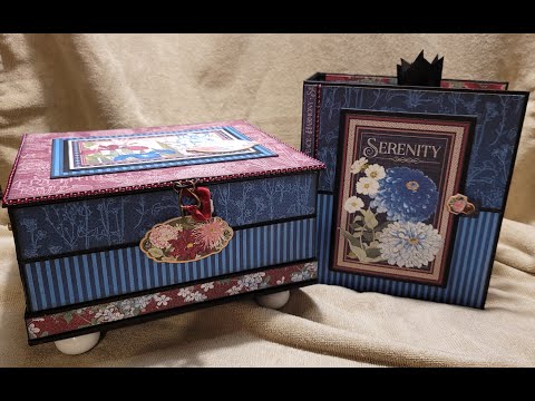 Handmade Mini Album & Box Set Graphic 45 Blossom