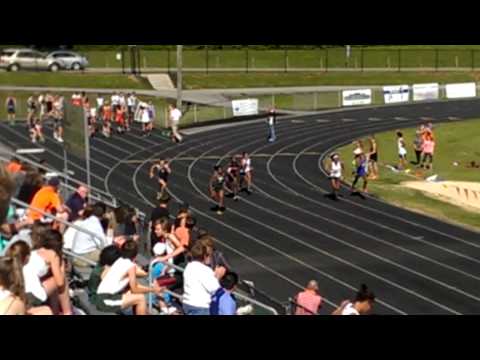 Middle School girls 100m