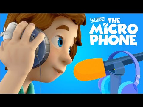 Tom's Microphone! | The Fixies | Animation for Kids - Kingdom Kids Zone, Little Learners - The Fixies