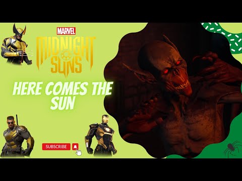 Here Comes The Sun Midnight Suns - Dracula Boss Battle - PS5