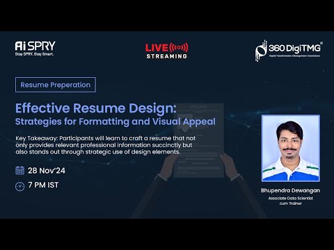 Resume Building 15th February 360DigiTMG