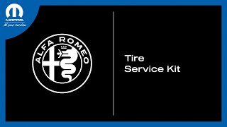 Tire Service Kit | How To | 2023 Alfa Romeo Giulia