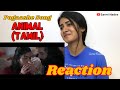 ANIMAL (Tamil) Pogaadhe Song 🥹 Ranbir Kapoor, Rashmika, Karthik, Shreyas P -  REACTION #13