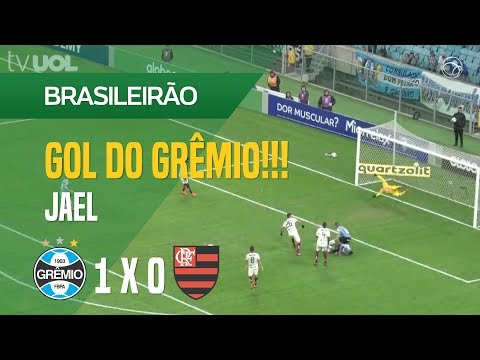 GOL (JAEL) GRÊMIO X FLAMENGO - 04/08 - BRASILEIRÃO 2018