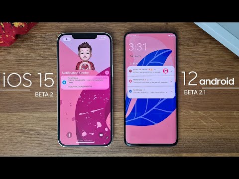iOS 15 Beta 2 vs Android 12 - NEW FEATURES COMPARISON!