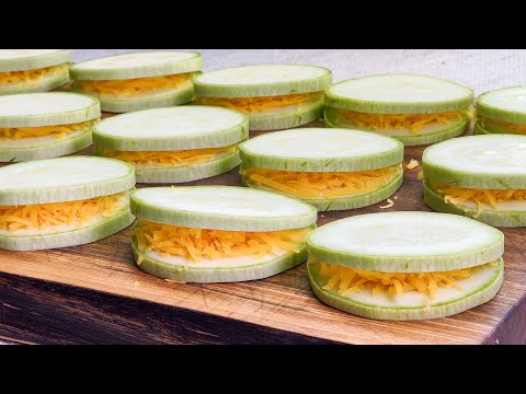 Są tak pyszne, że gotuję je dwa razy w tygodniu! Najłatwiejszy przepis na cukinię!