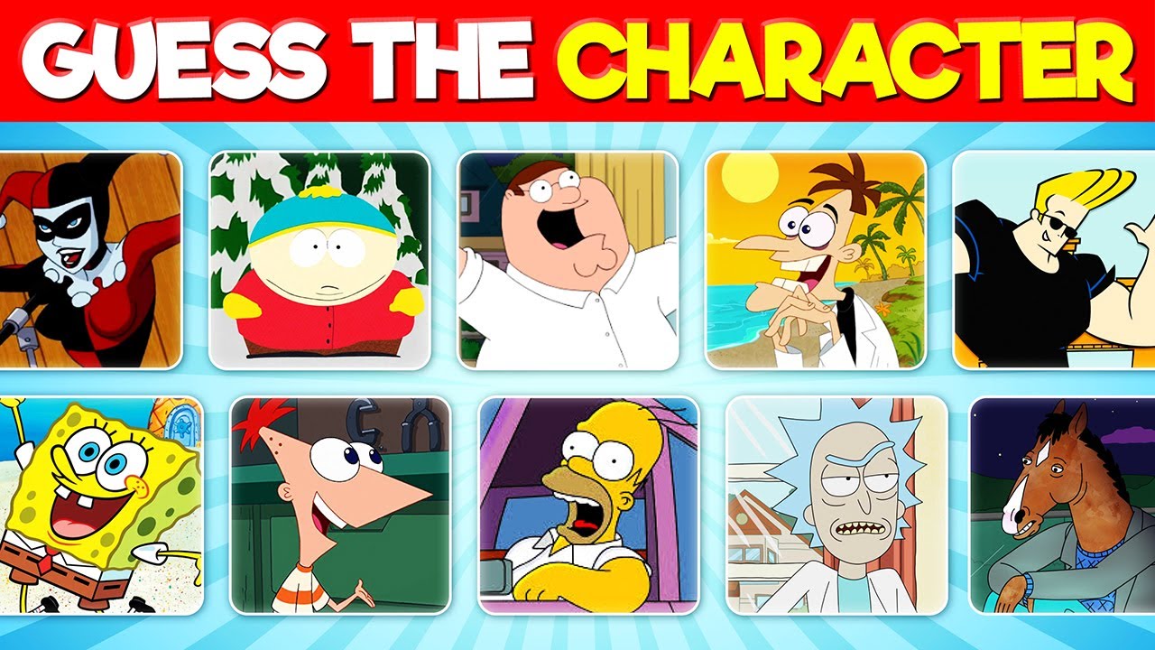 Guess the Cartoon Character Quiz