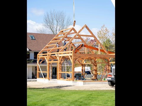 How we raise our timber frames