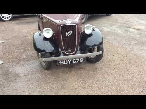 In Our June 8th Auction 2017 Ledbury UK 1937 AUSTIN Seven Ruby