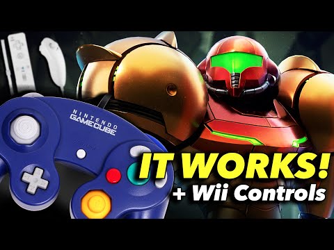 Yes, the GameCube Controller Works in Metroid Prime Remastered! (+ Wii Pointer Controls!)