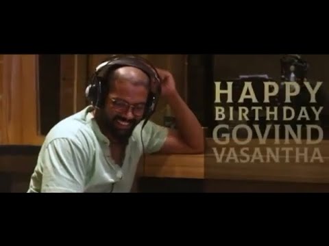 Happy Birthday Govind Vasantha | 29-Oct-1988 | Special Promo