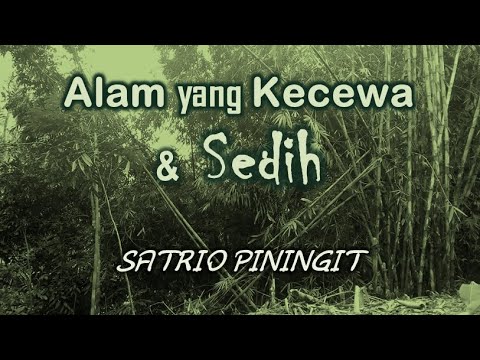 Alam yang Kecewa dan Sedih - SATRIO PININGIT
