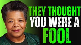Your Intelligence Has Them In Shock They Can’t Figure How You Knew | MAYA ANGELOU
