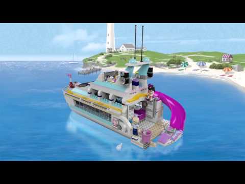 Vidéo LEGO Friends 41015 : Le yacht