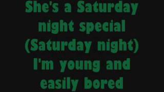 The Runaways - Saturday night special lyrics on screen