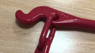 Tension lever load binder