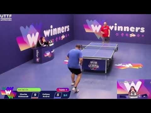 WINners CUP table 1 30.10 Zhurba Aleksandr - Zaitsev Andrei  22:00