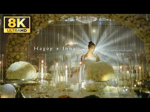 Hagop + Inna's Wedding 8K UHD Highlights at Kalajian hall st Leon Church and Pasadenaa Princess