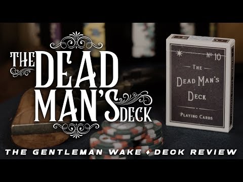 DECK HAS A HOLE IN IT! The Dead Man's Deck Review - Vanishing, Inc. and Expert Playing Card Company