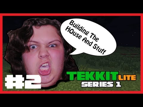 MiningWithBish Plays Tekkit Lite Series 1, Episode 2 - Punching Trees!