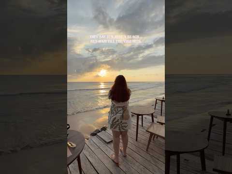 Chasing waves and calm🌊.     #beachvibes #beachday #sunset #srilanka