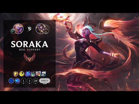 Soraka Support vs Blitzcrank - EUW Grandmaster Patch 12.11