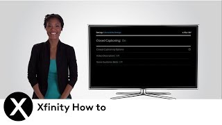 How To Display Closed Captions on X1 [ASL]