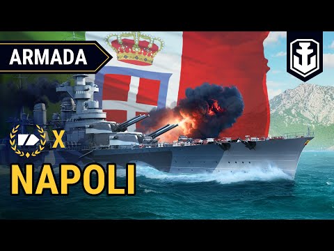 Armada: Italian Cruiser Napoli | World of Warships