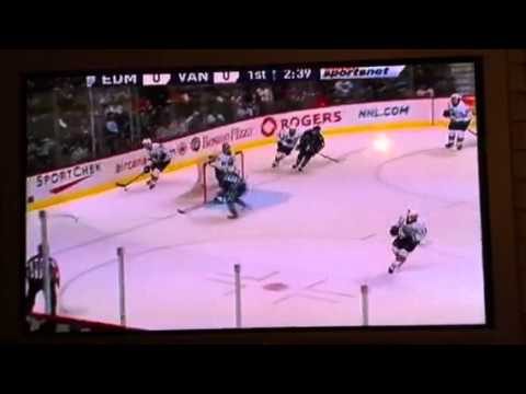 Hockey Vancouver Canucks vs Edmonton Oilers