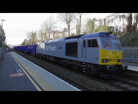 Freight trains at Keynsham Newport Didcot parkway Culham & more 9th - 21st February 2022