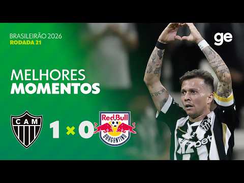 Gols e melhores lances de Atlético Mineiro x Red Bull Bragantino
