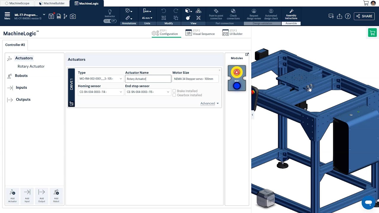 06 - Programming rotary actuators